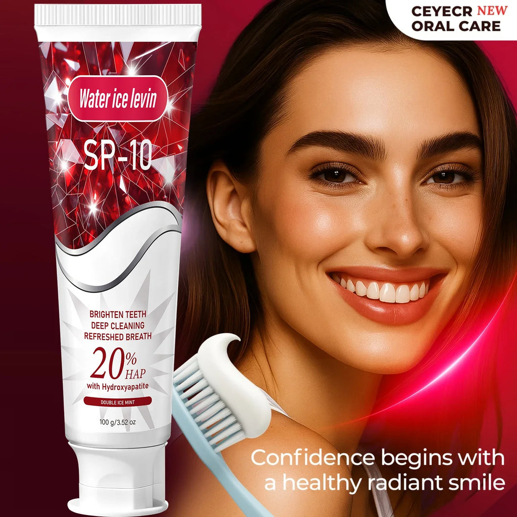 20% HAP Hydroxyapatite Toothpaste SP-10 Deep Clean & Whitening Whitening Toothpaste Qme