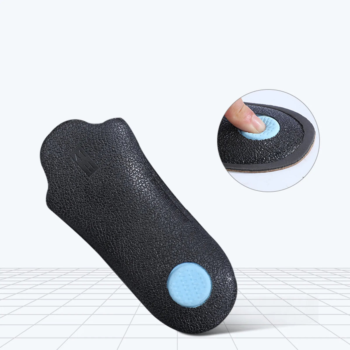 PU Leather Arch Support Insoles for Flat Feet | Men & Women Arch Support Insoles Qme