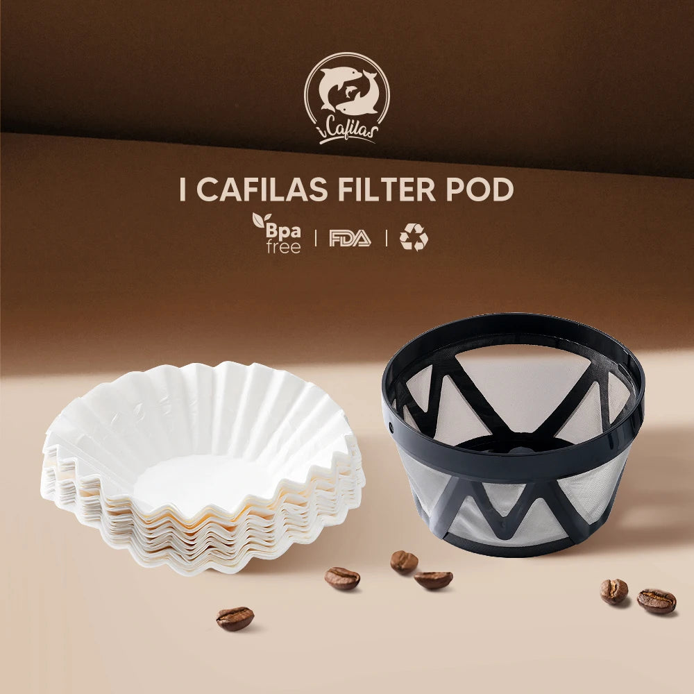 Reusable Basket Coffee Filter for Mr. Coffee 8–12 Cup, 2 Pack Coffee Filter Qst