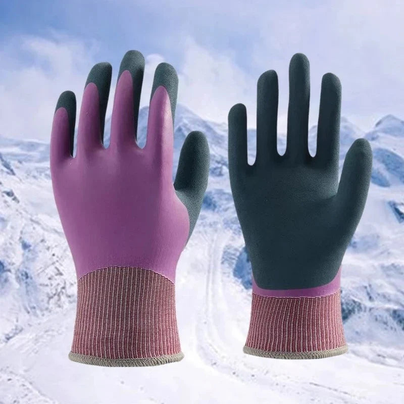 Winter Fleece Lined Gloves – Anti-Slip & Waterproof | Qme Winter Gloves Qme