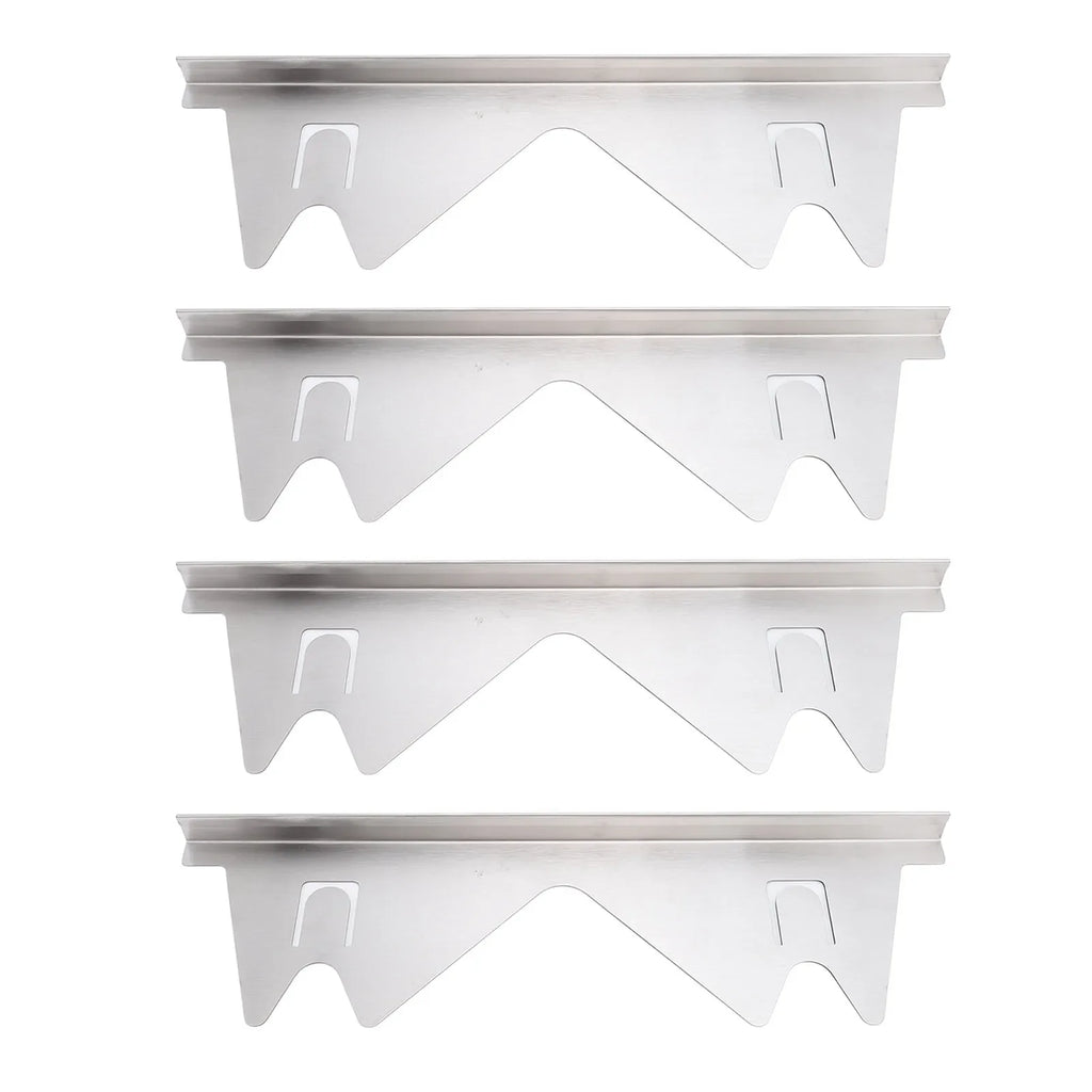 Stainless Steel Stove Gap Covers | 4pcs Adjustable Range Trim Stove Gap Cover Qme 2 Pairs