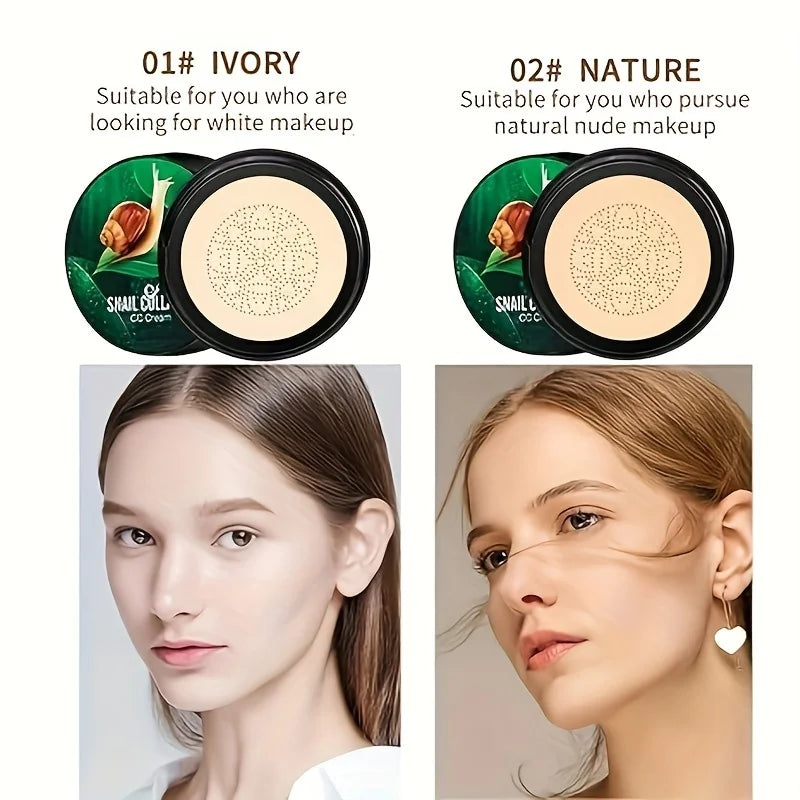 Snail Collagen BB Cream Air Cushion CC Concealer Foundation Air Cushion Foundation Qme