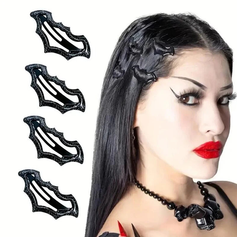 10-Pack Bat Hairpins – Multi-Color Fashion Hair Clips Fashion Hair Clips Qst