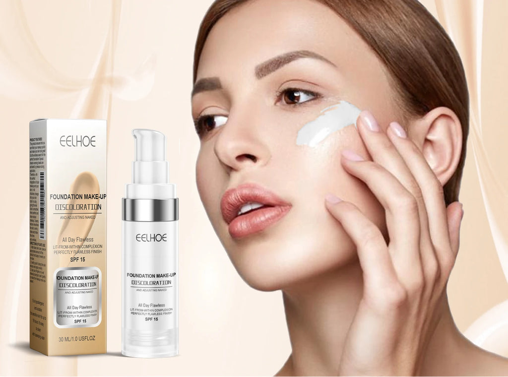 Color-Changing Concealer Foundation – Full Coverage Dewy Finish Concealer Foundation Qst