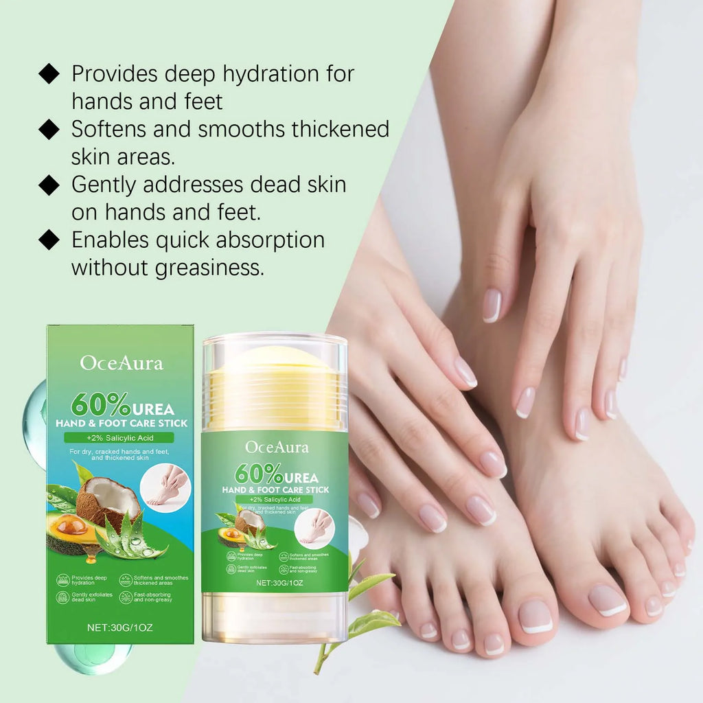 60% Urea Hand & Foot Balm Stick – Deep Moisturizing Care Foot & Hand Balm Qme