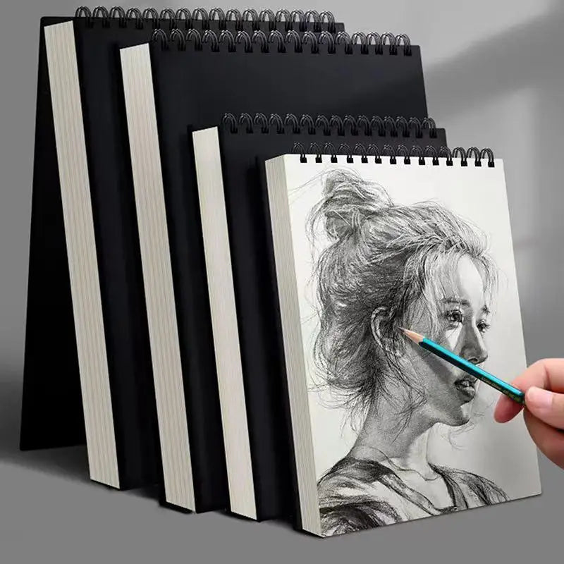 Spiral Sketch Book 30 Sheets Acid-Free | A4 A5 A6 Drawing Pad Spiral Sketchbook Qme