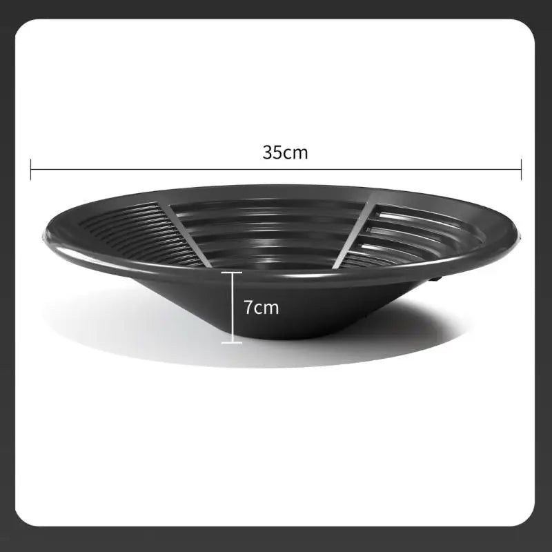 Riffle Design Gold Pan 35cm – PP Prospecting & Panning Pan Gold Panning Pan Qme