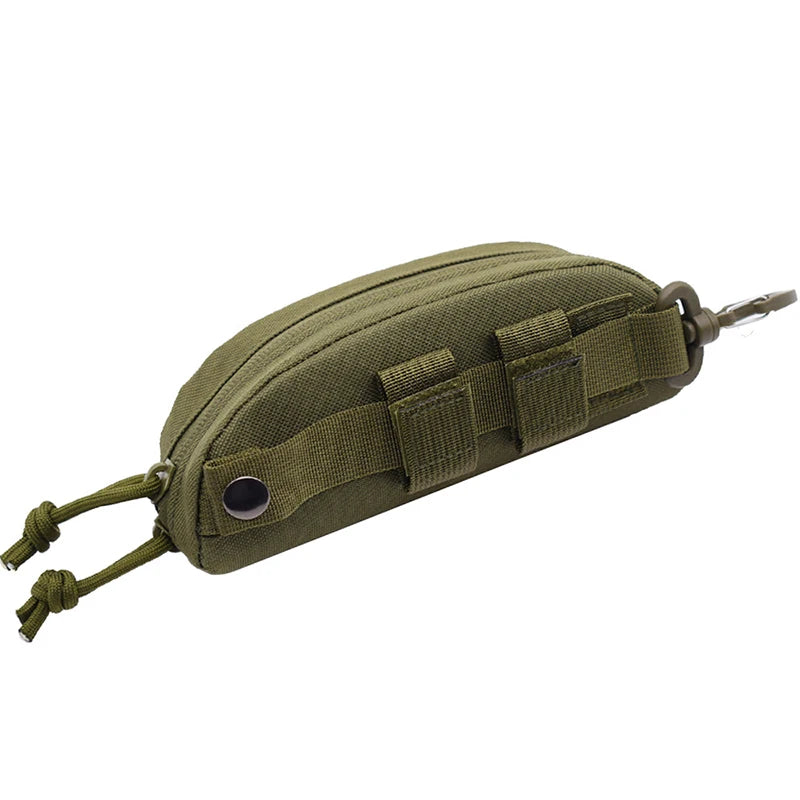 Tactical Hard Glasses Case – Shockproof Outdoor Eyewear Pouch Eyewear Case Qst 1Pcs Style C