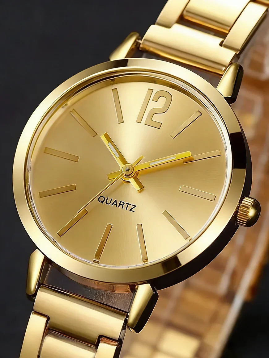 Ladies Hollow Out Quartz Watch – Casual Fashion Jewelry Fashion Quartz Watch Qme