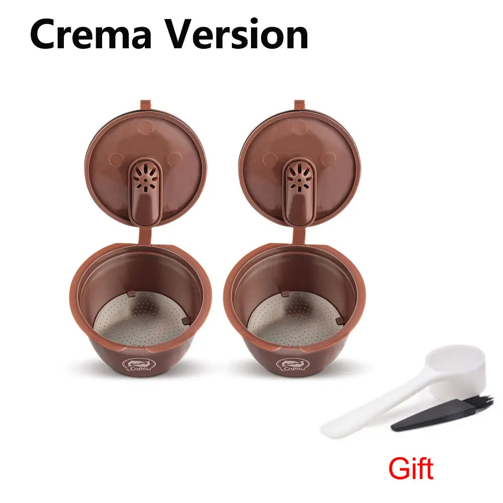 Reusable Coffee Capsule Adapter for Dolce Gusto Lumio DG325 Coffee Capsule Adapter Qst 2P capsule