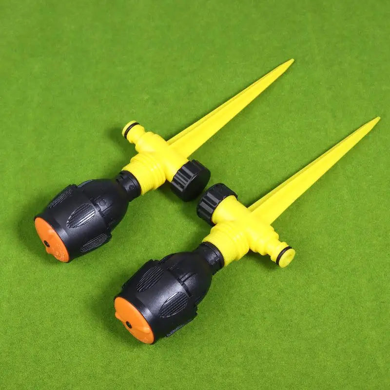 360° Rotating Garden Sprinkler 2-Pack – Lawn Irrigation Garden Sprinkler Qme A1