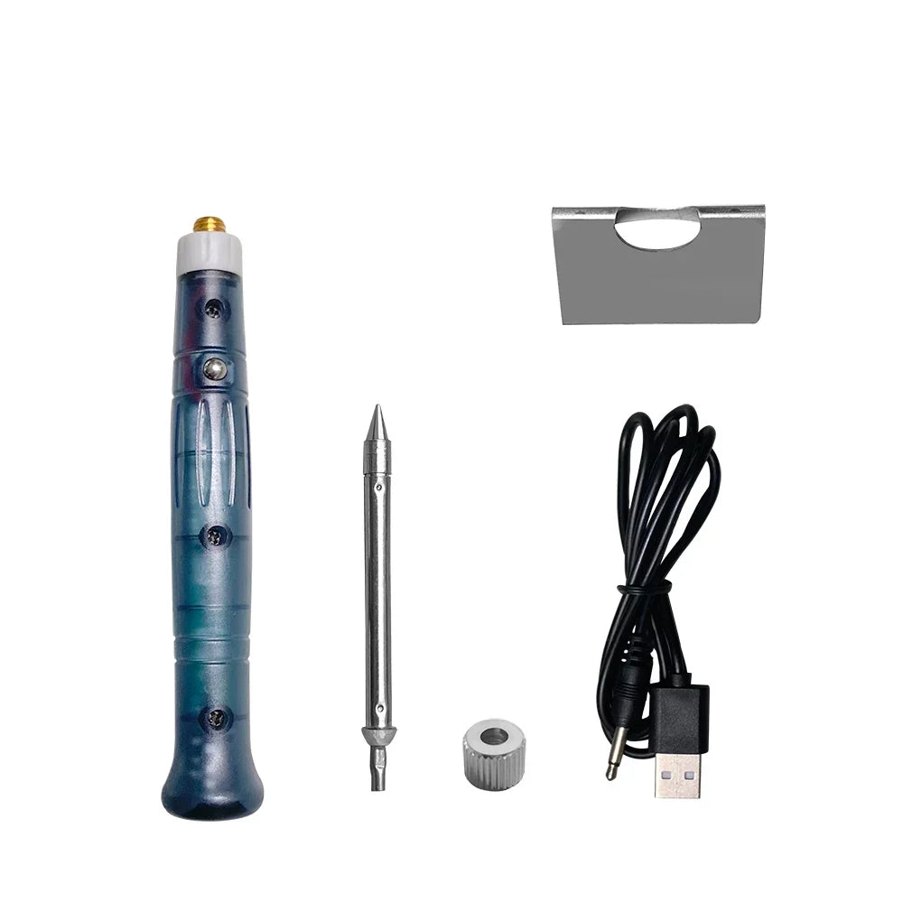 Portable USB Soldering Iron – Electric Heating Tool & Rework USB Soldering Iron Qme