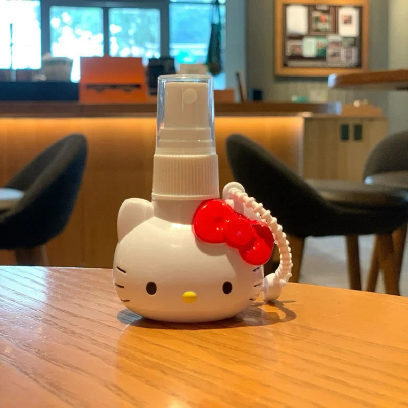 Hello Kitty Kuromi Fine Mist Spray Bottle – Cute Toner Refill Fine Mist Spray Bottle Qme