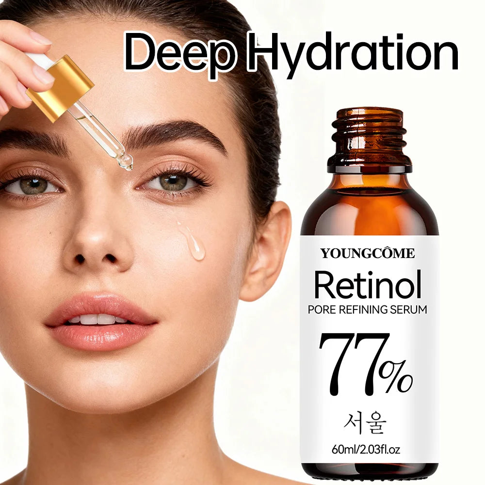 YOUNGCOME Retinol Face Serum – Brightening Dark Spot Essence Retinol Face Serum Qst