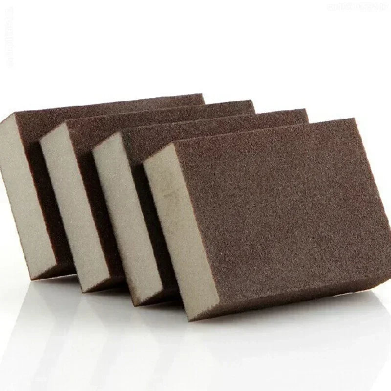 8-Pack Magic Carborundum Scrub Sponge – Rust & Stain Eraser Scrub Sponge Set Qme