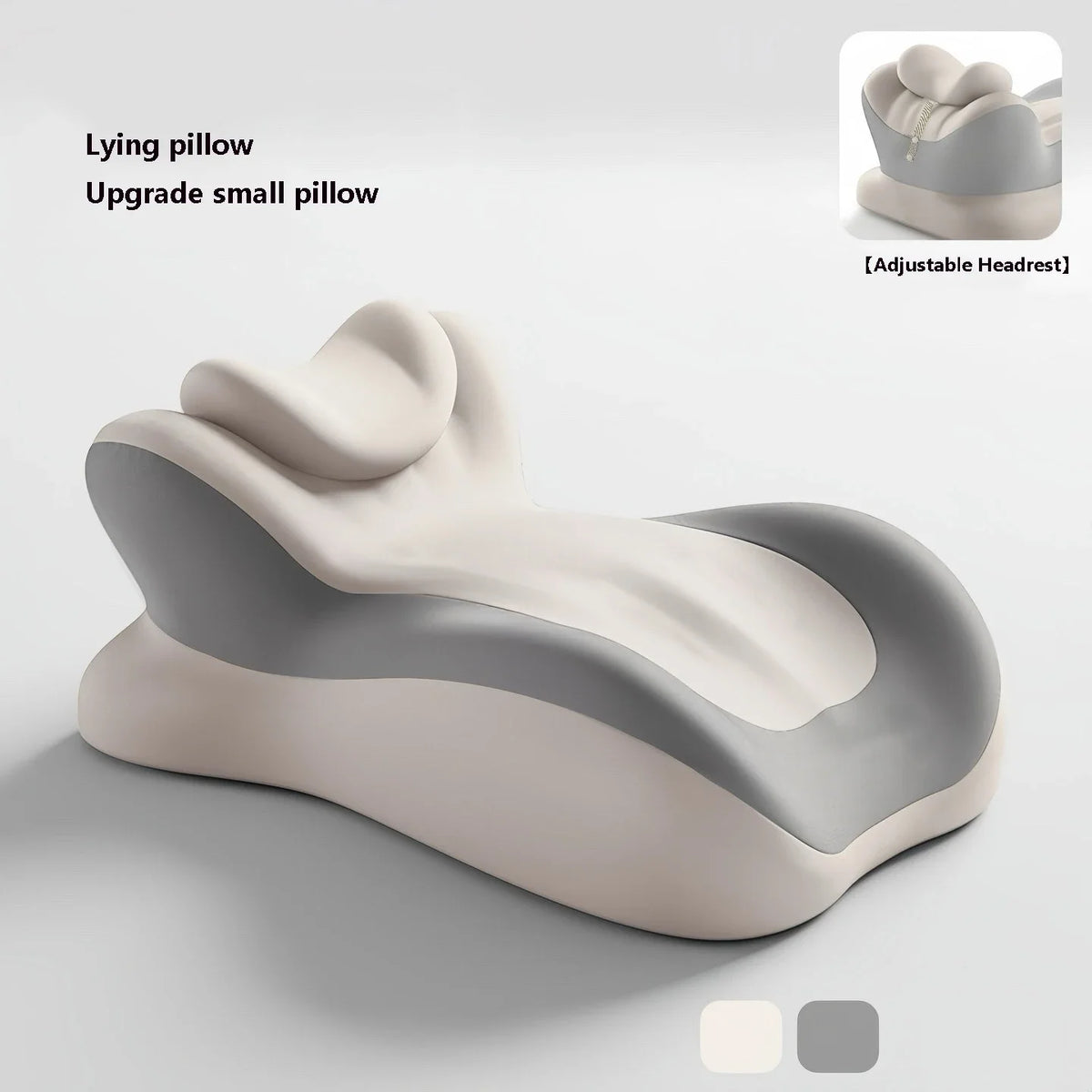 Memory Foam Wedge Pillow for Prone Tummy Sleeping Memory Foam Pillow Qst With pillow A