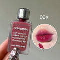 Herorange Glass Lip Glaze | Mirror Gloss Moisturizing Lip Color Lip Glaze Gloss Qme HR567-06