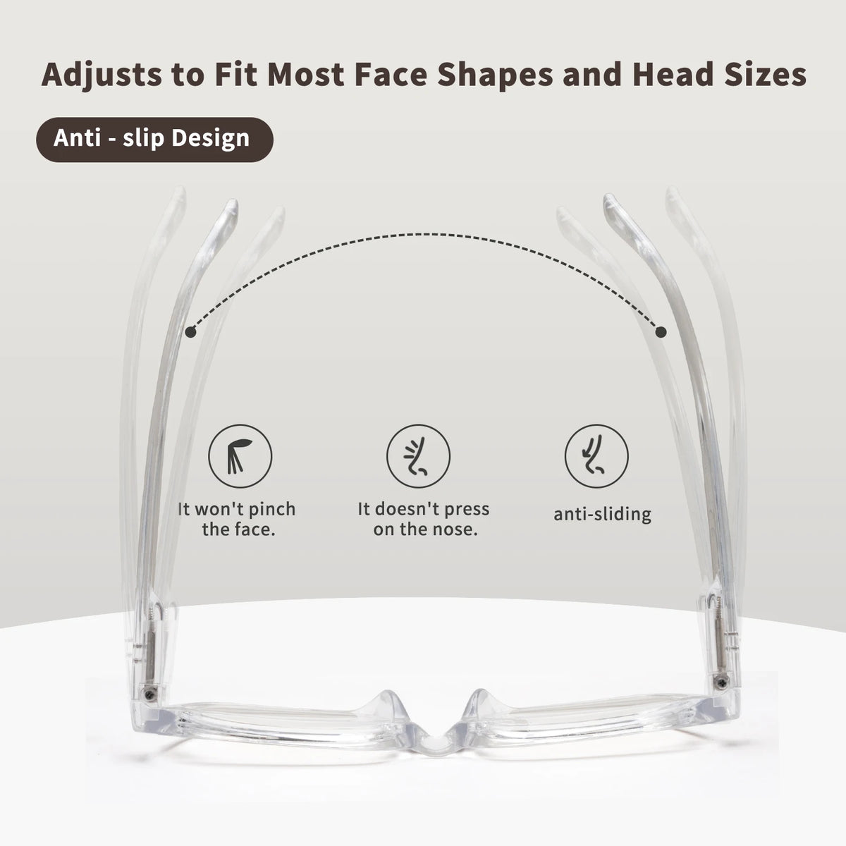 VOPHA Progressive Multifocal Glasses for Women +1.0–+3.0 Multifocal Glasses Qst