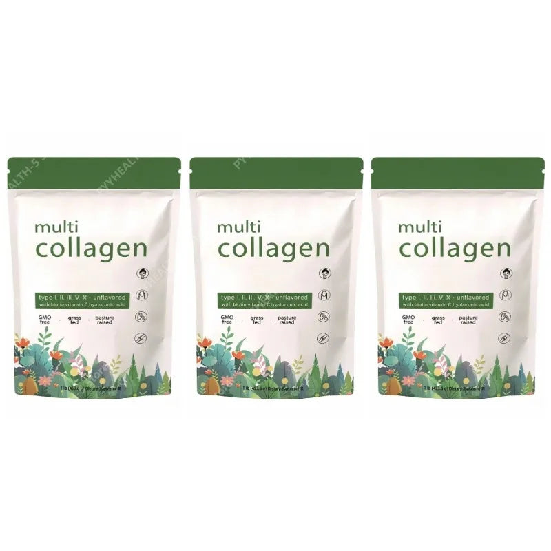 Hydrolyzed Collagen Protein Powder Unflavored – 453g Supplement Collagen Supplement Qst