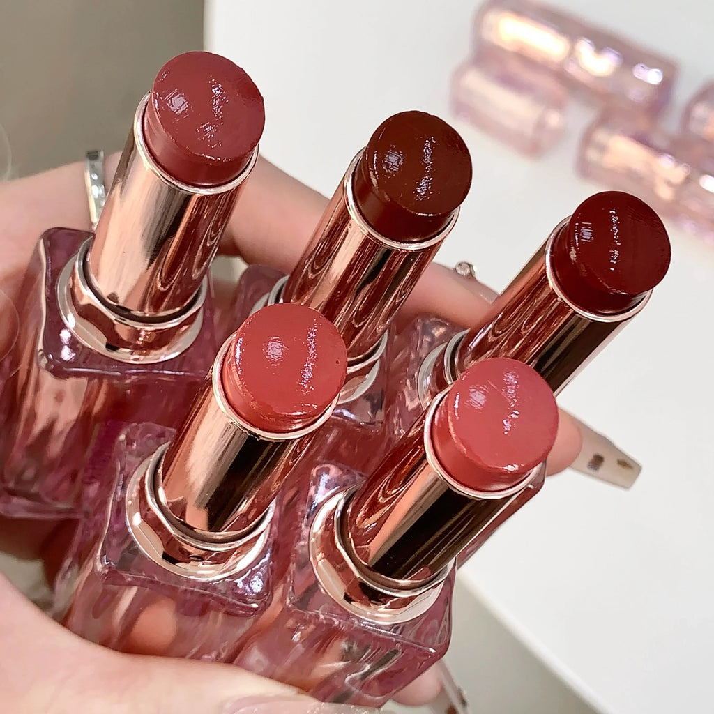 SHAQINUO Mirror Water Gloss Lipstick – Silky & Long-Lasting Lip Gloss Lipstick Qme