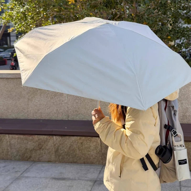 Ultra-Light UV Protection Umbrella 50+ SPF Foldable Parasol UV Sun Parasol Qme