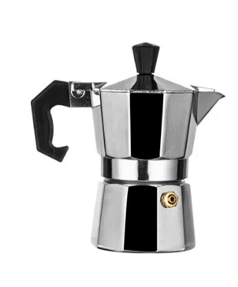 Italian Octagonal Aluminum Moka Pot 600ML – Stovetop Espresso Maker Stovetop Moka Pot Qst 1cup