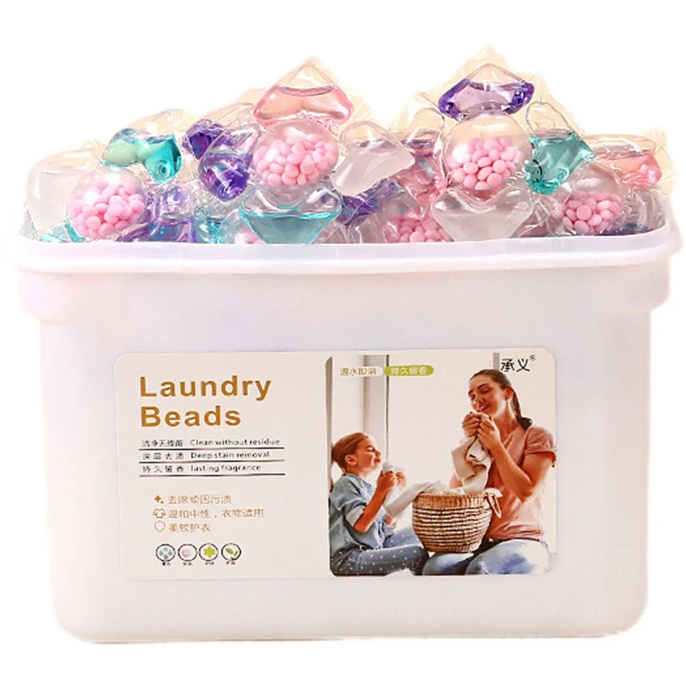 50-Pack 5-in-1 Laundry Detergent Liquid Capsule Pods Laundry Detergent Pods Qme Fresh