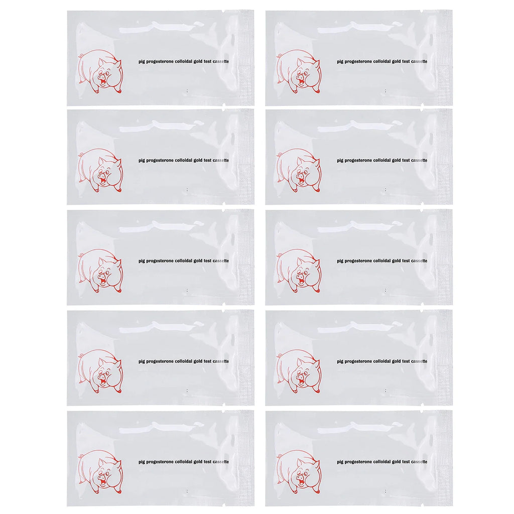 Pig Pregnancy Test Strips | Rapid Progesterone Detection 10pk Livestock Test Strips Qme 10pcs