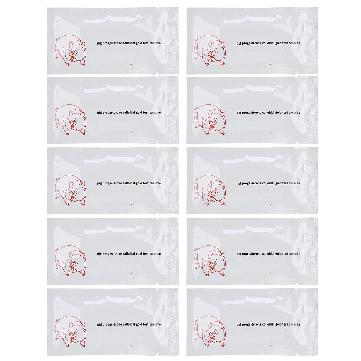 Pig Pregnancy Test Strips | Rapid Progesterone Detection 10pk Livestock Test Strips Qme 10pcs