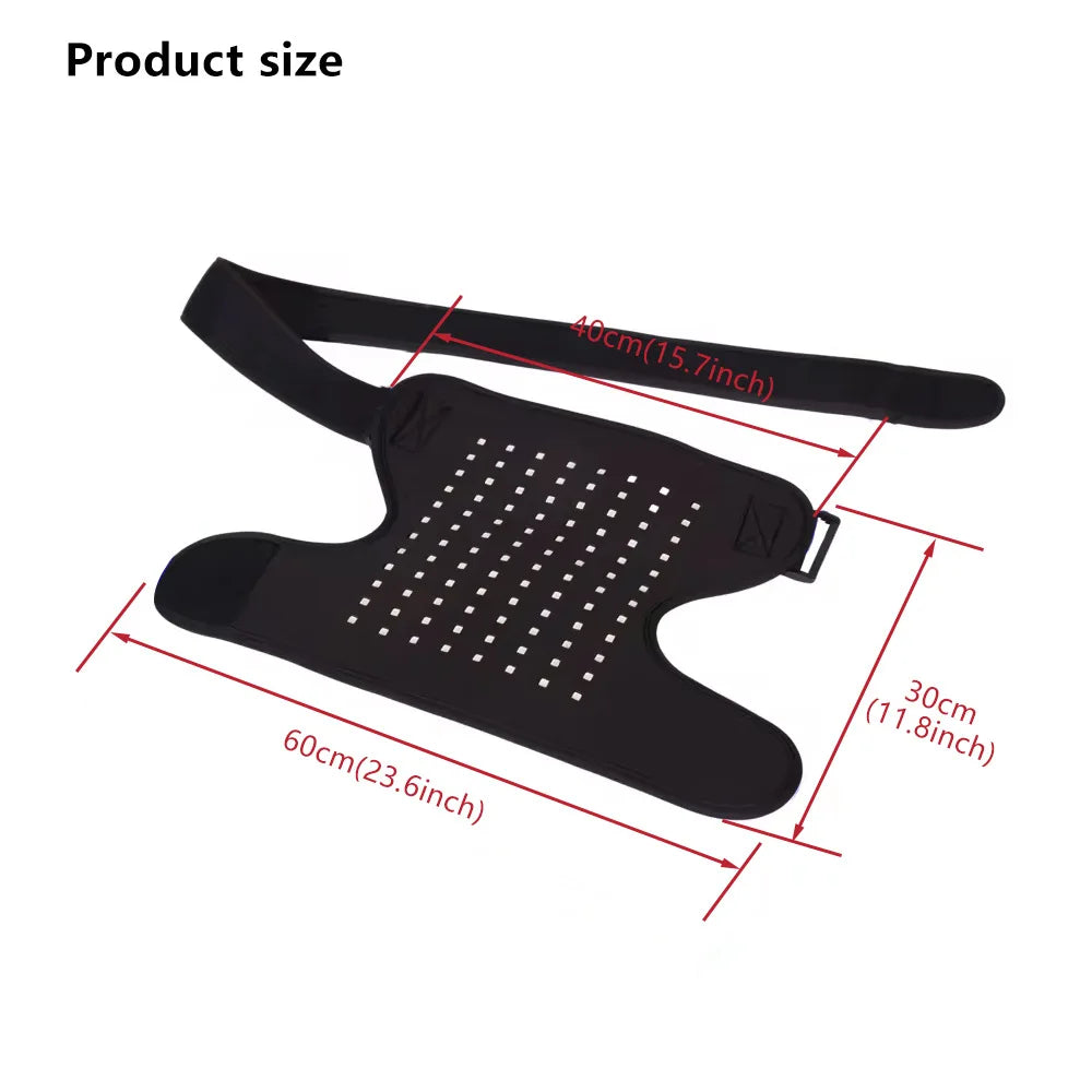 96 LED Red Light Therapy Shoulder Wrap 660nm 850nm Infrared Red Light Therapy Wrap Qst