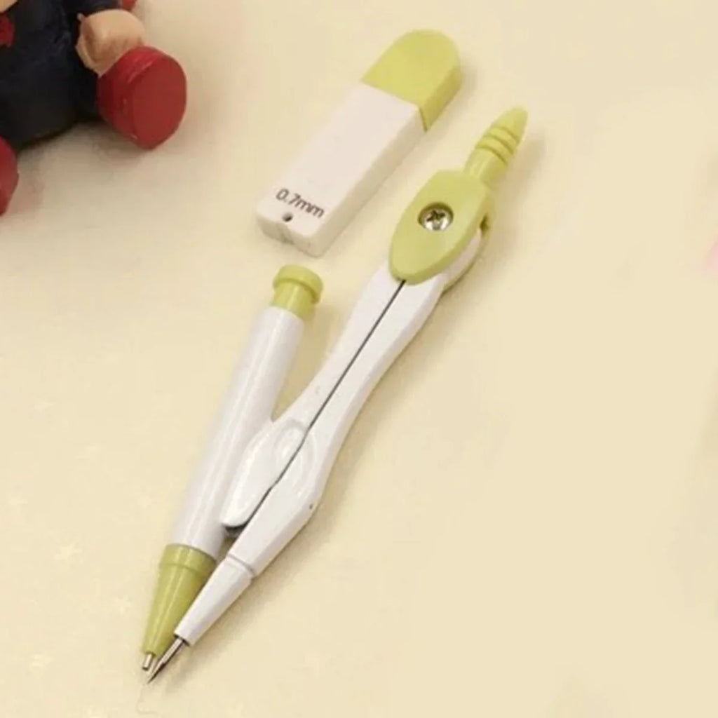 Metal Drawing Compass – Math Geometry Tool for Students Drawing Compass Qme