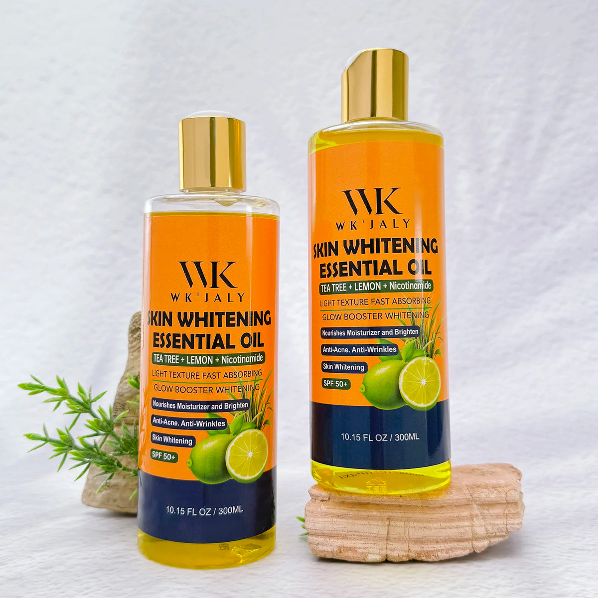 WK'JALY Glow Booster Brightening Body Oil 300ml Brightening Body Oil Qst Nicotinamide oil X2