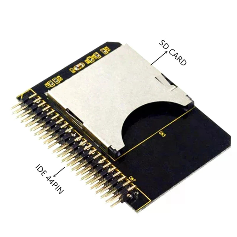 44-Pin IDE Adapter for SDHC SDXC MMC Cards – Laptop IDE IDE Card Adapter Qme