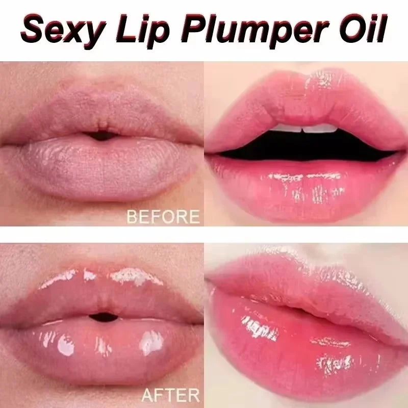 Lip Plumping Essential Oil Serum – Nourishing & Volumising Lip Plumping Serum Qme