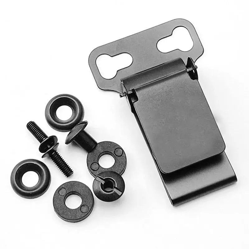 Universal Stainless Steel Knife Sheath Back Clip – Waist Carry Knife Sheath Clip Qst
