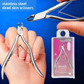 Professional Stainless Steel Cuticle Trimmer – 5mm Sharp Jaw Cuticle Trimmer Qme Silver