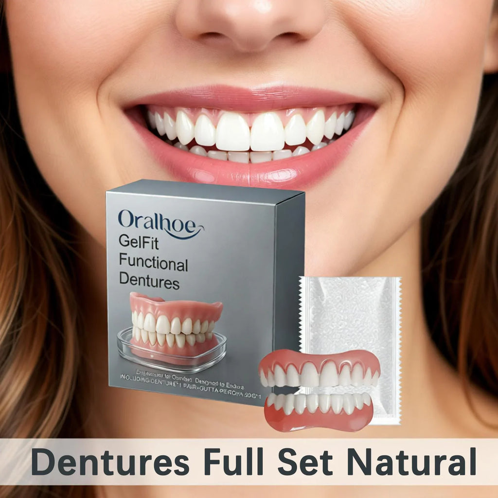 Temporary Tooth Caps – Natural Silicone Dental Cover Kit Temporary Tooth Caps Qme