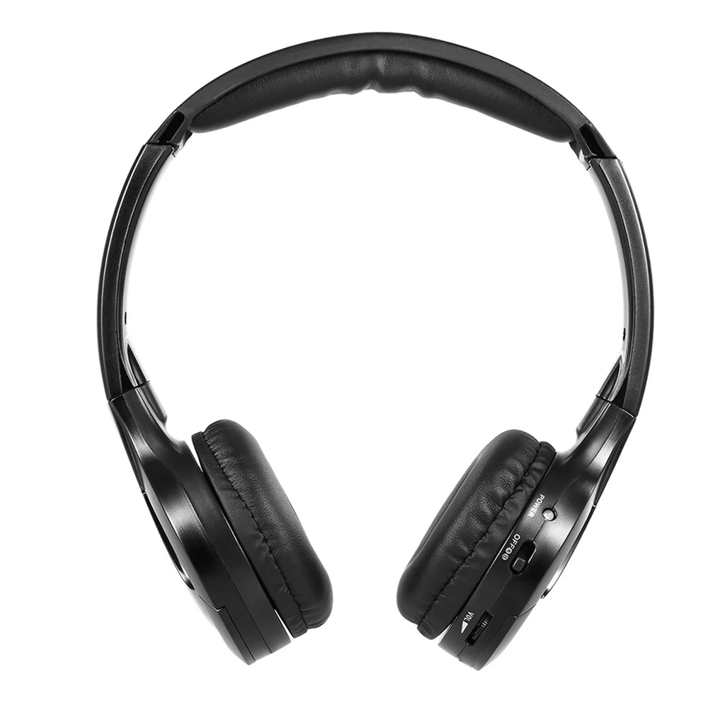 IR Infrared Wireless Car Headphones – Dual Channel Stereo Wireless Car Headphones Qst