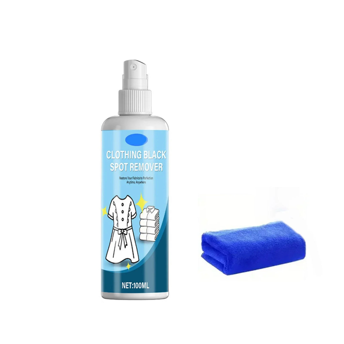 Clothing Mold & Stain Remover – Yellowing, Sweat & Spots Fabric Stain Remover Qme Unscented