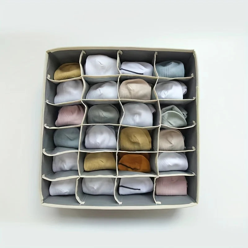 Fabric Storage Bag – Clothes & Socks Wardrobe Organizer Fabric Storage Bag Qme