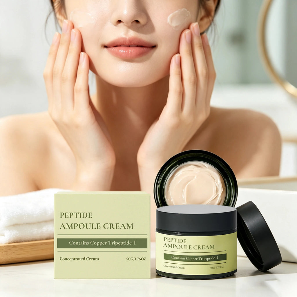 Copper Peptide Face Cream 50g – Daily Moisturizer Face Moisturizer Cream Qst
