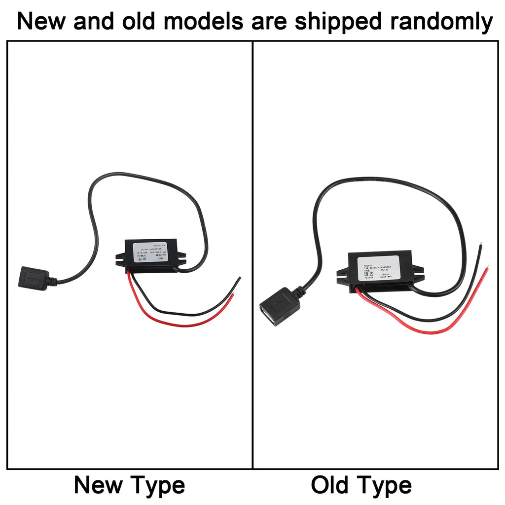12V/24V to USB 5V 3A DC Buck Converter Step-Down Adapter DC Buck Converter Qst