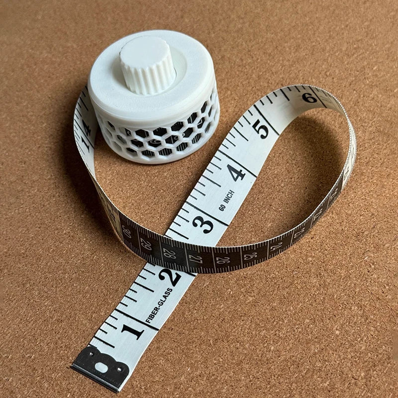 Sewing Tape Measure Storage Box – Flip-Top Desk Organizer Desk Storage Organizer Qme