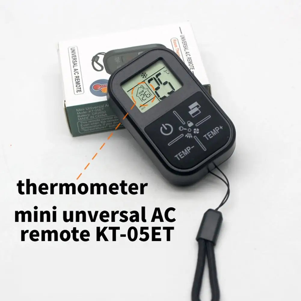 Mini Universal AC Remote Control with Temperature Display AC Remote Control Qme