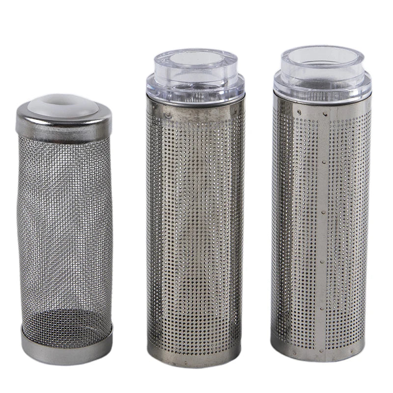 Stainless Steel Aquarium Intake Pre-Filter Cover | 12mm 16mm Aquarium Filter Guard Qst