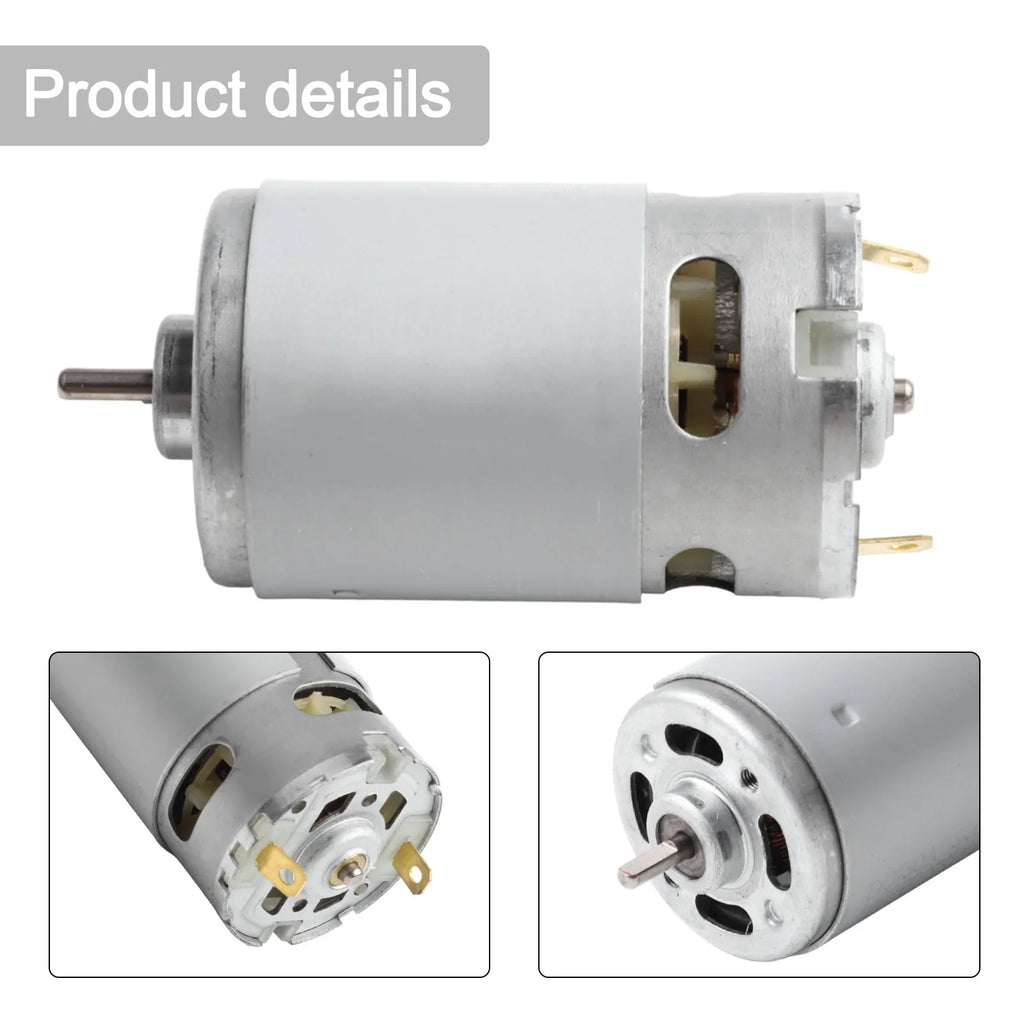 RS550 20V D-Shaft Electric Motor for Car Washer & Drill Replacement Motor Qme