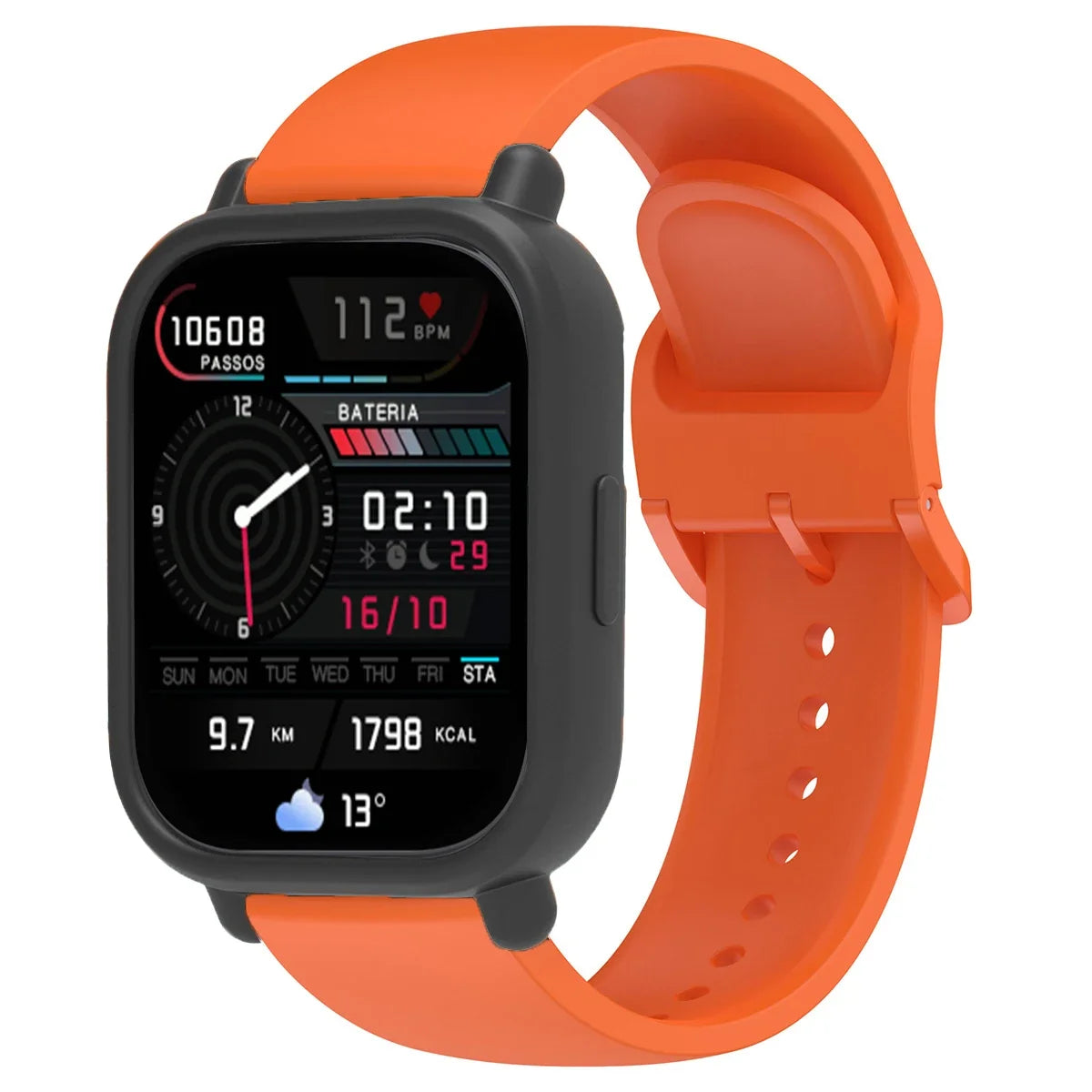 Silicone Strap & Case for Redmi Watch 5 Lite & Active – 37 Colors Smartwatch Strap Qme