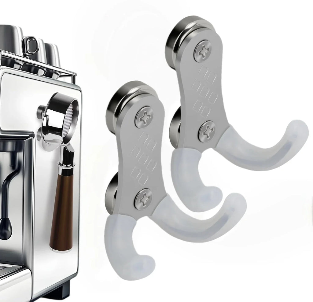 Magnetic Coffee Tamper & Portafilter Holder – Stainless Steel Espresso Tamper Holder Qme