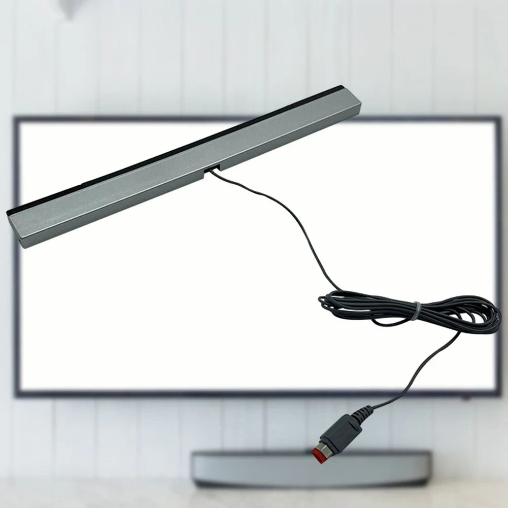 Wired Infrared Sensor Bar + Extension Cord – Nintendo Wii & Wii U Gaming Sensor Bar Qme Default Title
