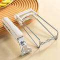 Heat-Resistant Kitchen Bowl Clip & Dish Lifter Tool | Qme Kitchen Bowl Clip Qme WHITE